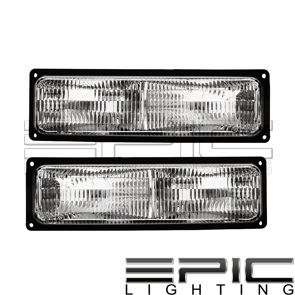 Left /& Right Turn Signals Fits 1994-1998 Chevy /& GMC Pickup PAIR