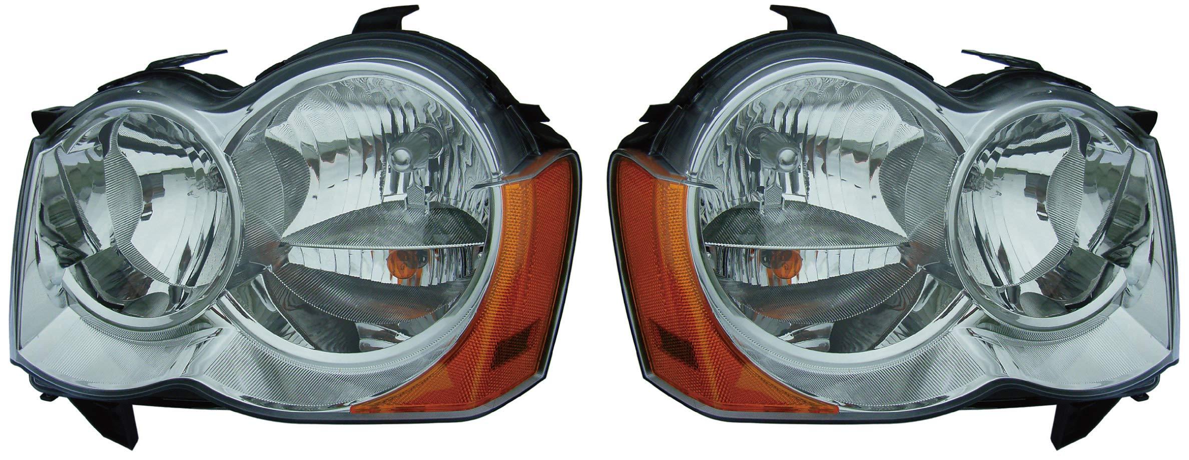 Epic Lighting 	08-10 GRAND CHEROKEE Pair Headlight (OE-Style Replacement) | UPC: 889521031881, 889521031898 | GTIN: 464738915164